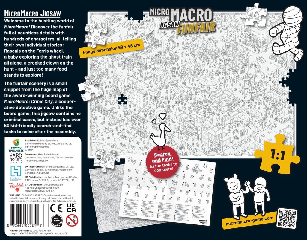 Micro Macro Jigsaw - Funfair - EN