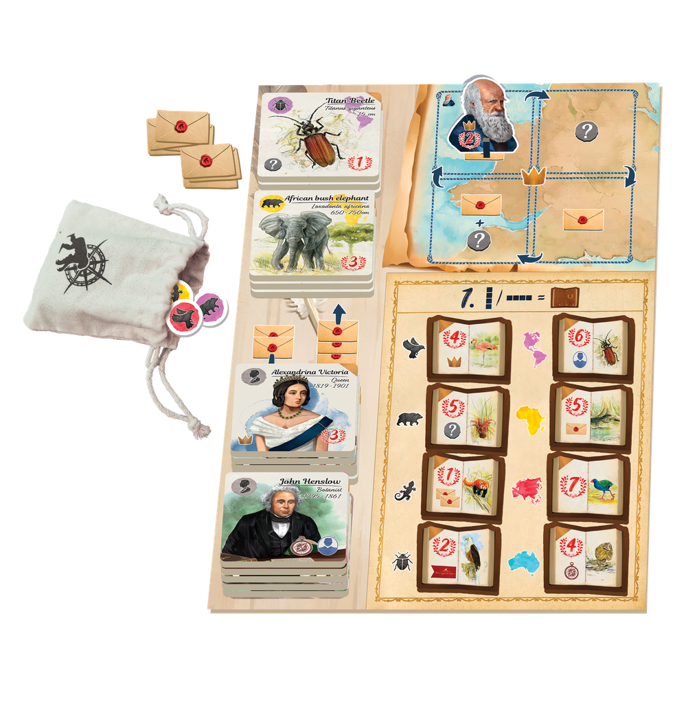 In the Footsteps of Darwin: Correspondence Expansion - EN